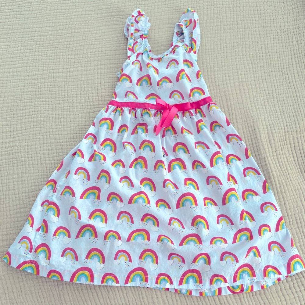 Girls 4T rainbow dress